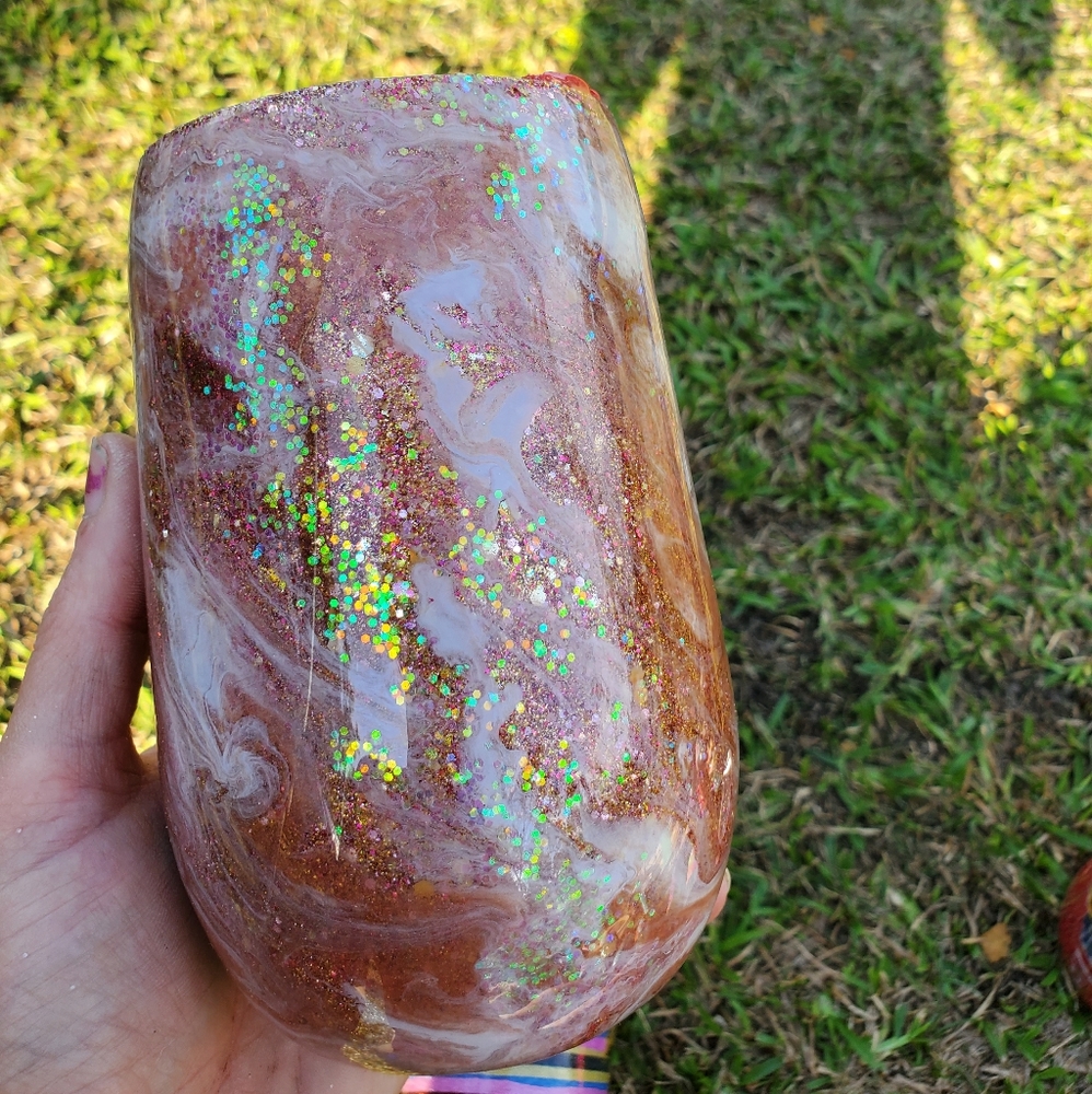 Milkyway wine tumbler